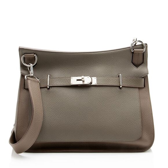 Hermes Handbags - Hermes Taurillon Clemence Jypsiere 34 Messenger